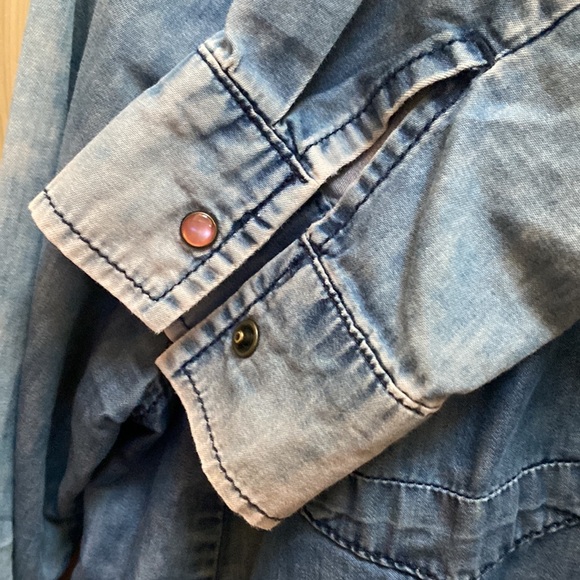 Sandwich denim Shirt - Picture 4 of 8